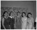 Campus Women of Achievement for 1957 Matrix Table, sponsored by Theta Sigma Phi, April 1957