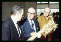 Warren Kronstad, Norman Borlaug, and Tom Jackson, Oregon State University, Corvallis, Oregon, February 11, 1971