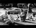 Group on lawn 1955