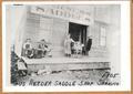 Gus Reeder Saddle Shop in Shaniko - 1905