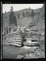 Spillway on river