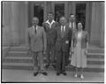 GE's More Power Special Train Exhibit participants, April 10, 1951