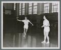 Double badminton championship for Sackett B, 1951