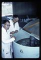 Dr. Russell Sinnhuber and Dr. Joseph Wales in Hepatoma lab, 1964