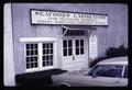 Seafoods Laboratory Food Technology Department sign, Astoria, Oregon, 1966