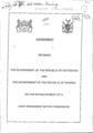 Agreement Between the Government of Botswana and the Republic of Namibia on the Establishment of a Joint Water Commission. Windhoek, 13 November, 1990