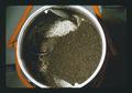 Soil mixed in cement mixer, Oregon State University, Corvallis, Oregon, 1975