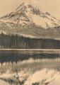 Gifford's ""Mt. Hood from Lost Lake"" - 1890'sHis $10,000. Masterpiece - used by RailroadsMt. Hood Height  - 11,225 feet