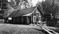 Deserted stage station at Monumental, California, Siskiyou National Forest