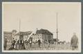 "Murphy winning high jump at 6 feet", circa 1920