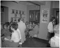 Students relaxing during Senior Weekend, circa 1955