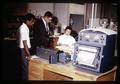 Indian student with Virgil Freed and Mrs. Casey Lee, Oregon State University, Corvallis, Oregon, circa 1965