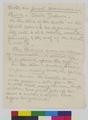 Handwritten notes on Chinese and Japanese Culture [Notes by Gertrude Bass Warner. 05]
