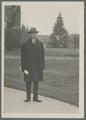 William Jasper Kerr on campus, circa late 1920s