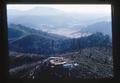 Aerial view of Marys Peak climatology installation, circa 1965