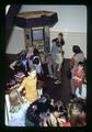 Roosevelt grade school kids looking at exhibit, Oregon State University, Corvallis, Oregon, June 1972