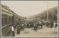 Farming demonstration train at Myrtle Creek, Oregon