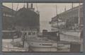 Boats and ships in port in Seattle, circa 1910