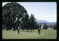 Golfers at Corvallis Country Club, Corvallis, Oregon, circa 1970