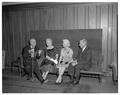 Guests at President Jensen's reception, October 2, 1961