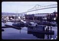 Marina and Astoria-Megler Bridge, Astoria, Oregon, circa 1965