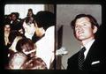 Composite of images of Ted Kennedy at Democratic Party brunch at Hilton Hotel, Portland, Oregon, June 30, 1973