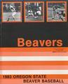 1983 Oregon State University Men's Baseball Media Guide