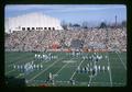 Corvallis High School marching band performing at Parker Stadium, Oregon State University, Corvallis, Oregon, October 1968