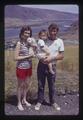 Dan Hill and family overlooking Rufus, Oregon, 1974