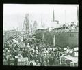 Loading a windjammer at dock, San Francisco