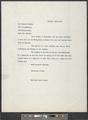 Letter to Mrs. Flora W. Butler from Gertrude Bass Warner [1]