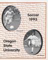 1993 Oregon State University Men's and Women's Soccer Media Guide