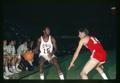 OSU's Freddy Boyd dribbling in basketball game, Oregon State University, Corvallis, Oregon, circa 1970