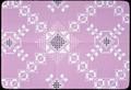 37 x 52 inches. Made at age 18. The first one she'd made in 1959 in Hillerod, Denmark tablecloth Hardanger (pink)