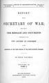 Report of the Secretary of War, being part of the Message and Documents Communicated to the Two Houses of Congress at the Beginning of the First Session of the Forty-Seventh Congress. In Four Volumes. Volume II. Part 1.