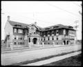 Glencoe School, Portland. Belmont St. in foreground.