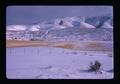 Snow and stubble, Oregon, 1974