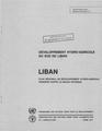 Developpement hydro-agricole du sud du Liban: I: Le milieu physique (Doc AG:DP/LEB/71/524)