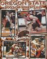 2003-2004 Oregon State University Men's Wrestling Media Guide