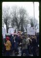 Marchers at the Peace Walk, Corvallis, Oregon, April 1971