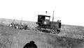 1928 Morrow County, plowing with tractor