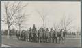 Company of cadets marching, circa 1920