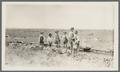 Children in irrigation ditch, Burns Experiment Station, circa 1920