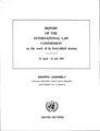 Report of the International Law Commission: On the work of its forty-third session, 29 April-19 July 1991