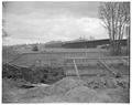 Bridge connecting The Mall with Philomath Road under construction, April 1959