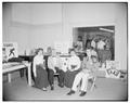 OSC Band Tour table, Senior Weekend, 1954