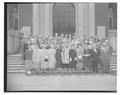 Members of the Class of 1909 celebrating their forty-five year reunion