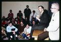 Senator Bob Packwood, Professor Bill McClenaghan and students, Oregon State University, Corvallis, Oregon, March 3, 1971