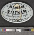 Anti-Vietnam War buttons [b001] [f013] [009a]