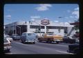 Texaco gas station and Citizen Bank, downtown Corvallis, Oregon, 1976